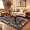 Hand Knotted Kazak Oriental Rug 4' 9" x 6' 11" ft / 146 x 210 cm - No. G37585