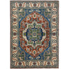 Handmade Persian Design Heriz Carpet 5' 1" x 7' 0" ft / 155 x 213 cm - No. G37586