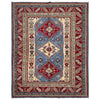 Hand knotted Kazak Rugs 5' 1" x 6' 7" ft / 154 x 201 cm - No. G37587