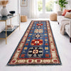Hand knotted Kazak Runner Carpet 2' 1" x 6' 1" ft / 63 x 185 cm - No. G37591