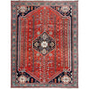 Shirazi Hand Knotted Carpet 8' 0" x 11' 3" ft / 244 x 342 cm - No. G37703
