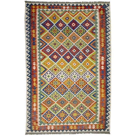 Medium Size Chobi Kilim 6' 9" x 10' 2" ft / 205 x 309 cm - No. G38826