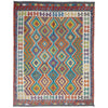 Handmade Afghan Vegetable Kilim 6' 9" x 9' 7" ft / 205 x 292 cm - No. G38830