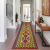 Handmade Vegetable Kelim Runner 2' 7" x 9' 5" ft / 80 x 288 cm - No. G38834