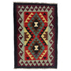 Hand Knotted Flatweave Kilim 2' 0" x 2' 11" ft / 62 x 90 cm - No. G38852