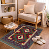 Hand Made Afghan Kilim 2' 0" x 3' 0" ft / 62 x 92 cm - No. G38854
