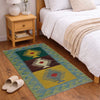 Handmade Vegetable Kelim 1' 10" x 2' 10" ft / 57 x 86 cm - No. G38857