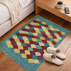 Handmade Turkish Design Wool Kilim 1' 11" x 2' 11" ft / 59 x 88 cm - No. G38861