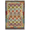 Handmade Vegetable Kelim 4' 3" x 6' 5" ft / 130 x 195 cm - No. G38882