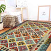 Handmade Vegetable Kelim 4' 3" x 6' 5" ft / 130 x 195 cm - No. G38882
