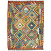 Handmade Vegetable Kilim 3' 7" x 4' 11" ft / 108 x 150 cm - No. G38899