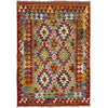 Hand Woven Wool Kelim 3' 5" x 4' 11" ft / 105 x 150 cm - No. G38900