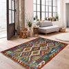 Small Size Chobi Kilim 3' 5" x 4' 11" ft / 104 x 150 cm - No. G38910