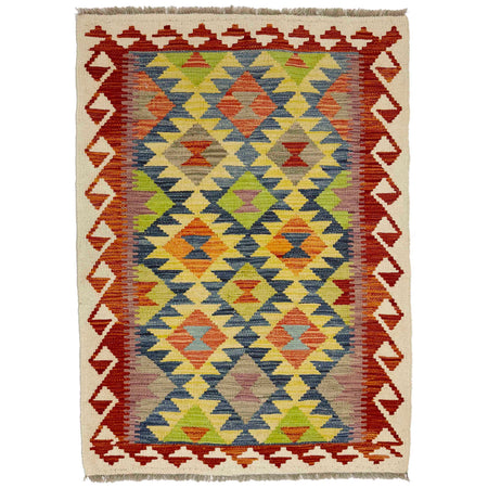 Small Size Chobi Kilim 3' 1" x 4' 11" ft / 95 x 150 cm - No. G38915