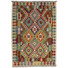 Handmade Vegetable Kelim 3' 5" x 5' 2" ft / 104 x 158 cm - No. G38923