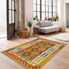Hand Knotted Flatweave Kilim 3' 5" x 5' 3" ft / 104 x 159 cm - No. G38924