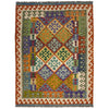 Hand Knotted Flatweave Kilim 4' 10" x 6' 7" ft / 148 x 200 cm - No. G38927
