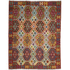 Handmade Afghan Vegetable Kilim 4' 11" x 6' 5" ft / 150 x 196 cm - No. G38929