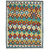 Handmade Vegetable Kilim 4' 11" x 6' 6" ft / 150 x 197 cm - No. G38930