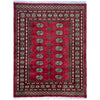 Handmade Bukhara Carpet 4' 1" x 5' 10" ft / 125 x 178 cm - No. G39155