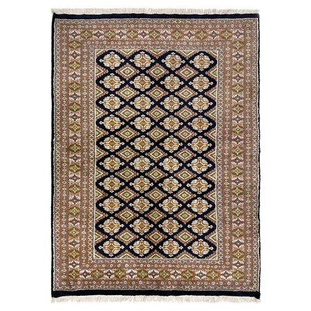Handmade Jaldar Rug 4' 2" x 5' 11" ft / 127 x 181 cm - No. G39156