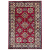 High-Quality Kazak Area Rug 3' 5" x 4' 10" ft / 104 x 148 cm - No. G39608