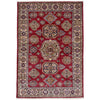 High-Quality Kazak Area Rug 4' 0" x 5' 10" ft / 122 x 178 cm - No. G39610