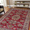 High-Quality Kazak Area Rug 4' 0" x 5' 10" ft / 122 x 178 cm - No. G39610