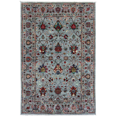Hand knotted Contemporary Style Sultani Rug 5' 8" x 8' 0" ft / 173 x 244 cm - No. G39612