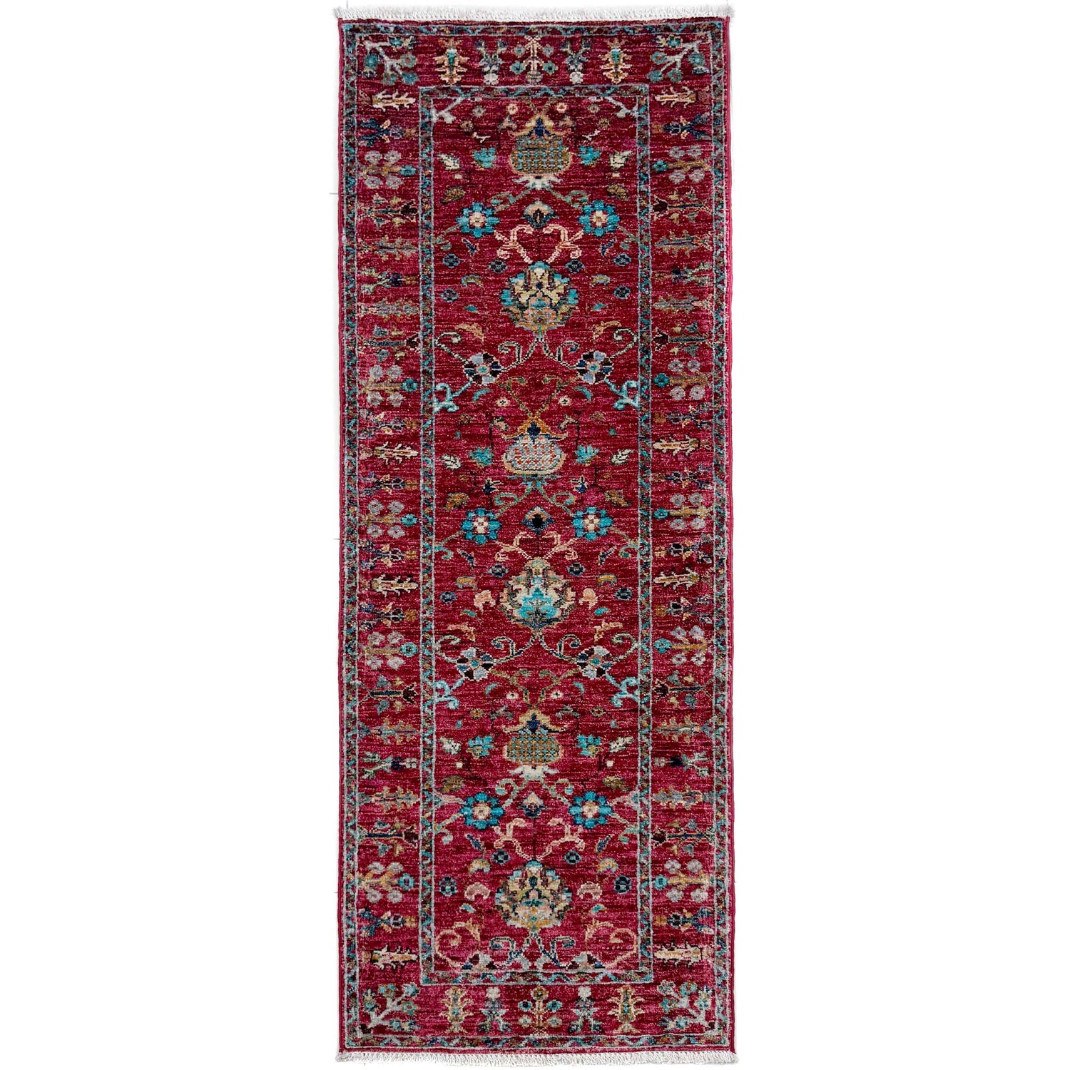 Modern Sultani Carpet Runner 2' 0" x 5' 10" ft / 61 x 177 cm - No. G39624