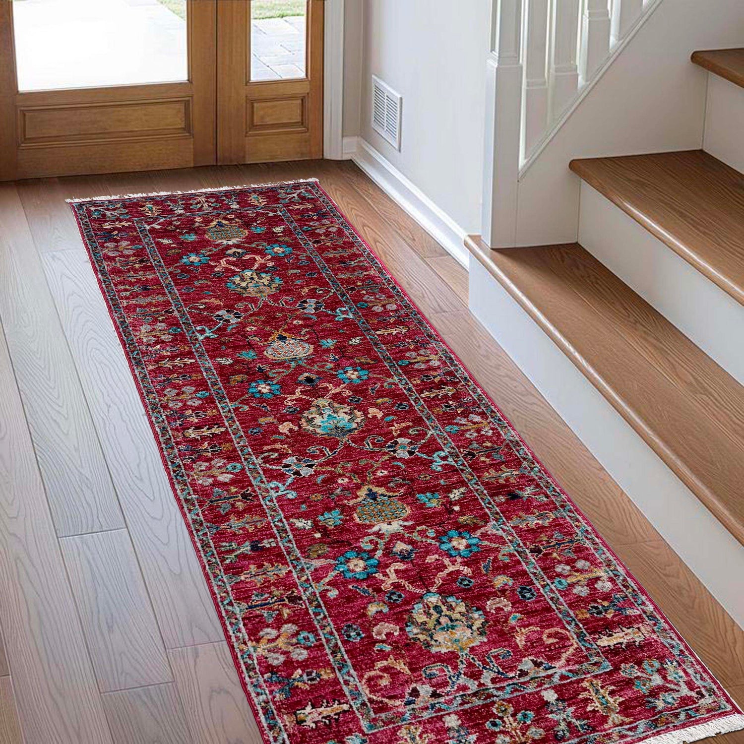 Modern Sultani Carpet Runner 2' 0" x 5' 10" ft / 61 x 177 cm - No. G39624