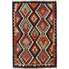 Handmade Turkish Design Wool Kilim 3' 4" x 5' 1" ft / 102 x 155 cm - No. P26338