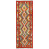 Short Kilim Runner 2' 1" x 6' 4" ft / 64 x194 cm - No. P26345