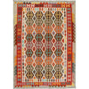 Hand Knotted Flatweave Kilim 6' 9" x 9' 8" ft / 206 x 295 cm - No. P26385