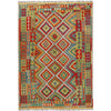 Hand Woven Wool Kelim 6' 9" x 10' 0" ft / 207 x 304 cm - No. P26395