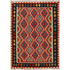 Hand Knotted Flatweave Kilim 4' 0" x 5' 11" ft / 123 x 181 cm - No. P26462