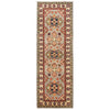 Hand knotted Kazak Runner Carpet 2' 0" x 5' 10" ft / 62 x 178 cm - No. P26491