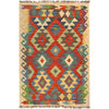 Small Size Chobi Kilim 3' 3" x 4' 9" ft / 98 x 144 cm - No. P26575