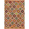 Hand Knotted Flatweave Kilim 3' 6" x 4' 11" ft / 107 x 151 cm - No. P26580