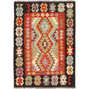 Hand Woven Wool Kelim 3' 5" x 4' 11" ft / 105 x 151 cm - No. P26806