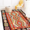 Hand Woven Wool Kelim 3' 5" x 4' 11" ft / 105 x 151 cm - No. P26806