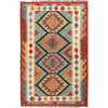 Handmade Vegetable Kilim 3' 2" x 4' 11" ft / 96 x 150 cm - No. P26814