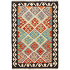 Handmade Vegetable Kilim 3' 3" x 4' 9" ft / 100 x 144 cm - No. P26836