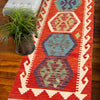 Handmade Vegetable Kilim 2' 2" x 6' 4" ft / 65 x192 cm - No. P26846