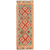 Handmade Vegetable Kilim 2' 2" x 6' 6" ft / 65 x198 cm - No. P26930