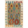 Small Size Chobi Kilim 3' 4" x 5' 0" ft / 101 x 153 cm - No. P26982