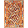 Hand Woven Wool Kelim 3' 3" x 4' 9" ft / 100 x 144 cm - No. P26998