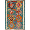 Small Size Chobi Kilim 3' 4" x 4' 9" ft / 101 x 145 cm - No. P26999