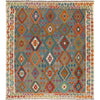 Handmade Vegetable Kilim 8' 6" x 9' 7" ft / 258 x 291 cm - No. P27030