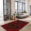 Red Color Baluchi Rug 2' 11" x 4' 9" ft / 90 x 144 cm - No. P27748